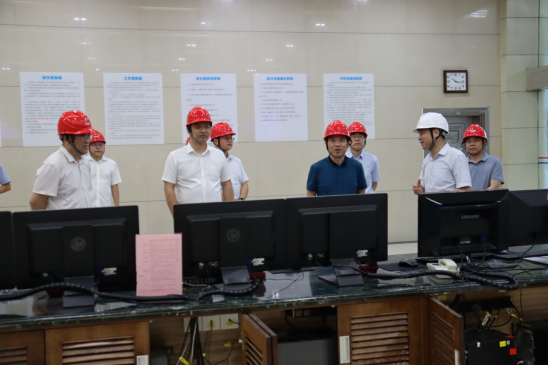 湖南能源監管辦黨組成員、副專員劉志成帶隊督導檢查湖南發展株洲航電分公司安全生產工作
